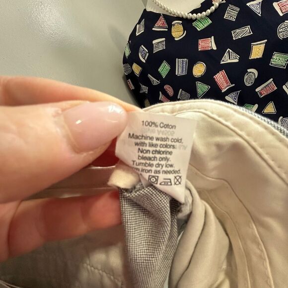 J.Crew Blue/Gray City Fit Chino Shorts - Picture 9 of 9